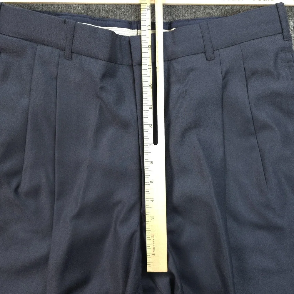 Athletes Custom Tailors Suit Mens 46 32x30 Blue 2 Piece‎ Bespoke NFL Player
